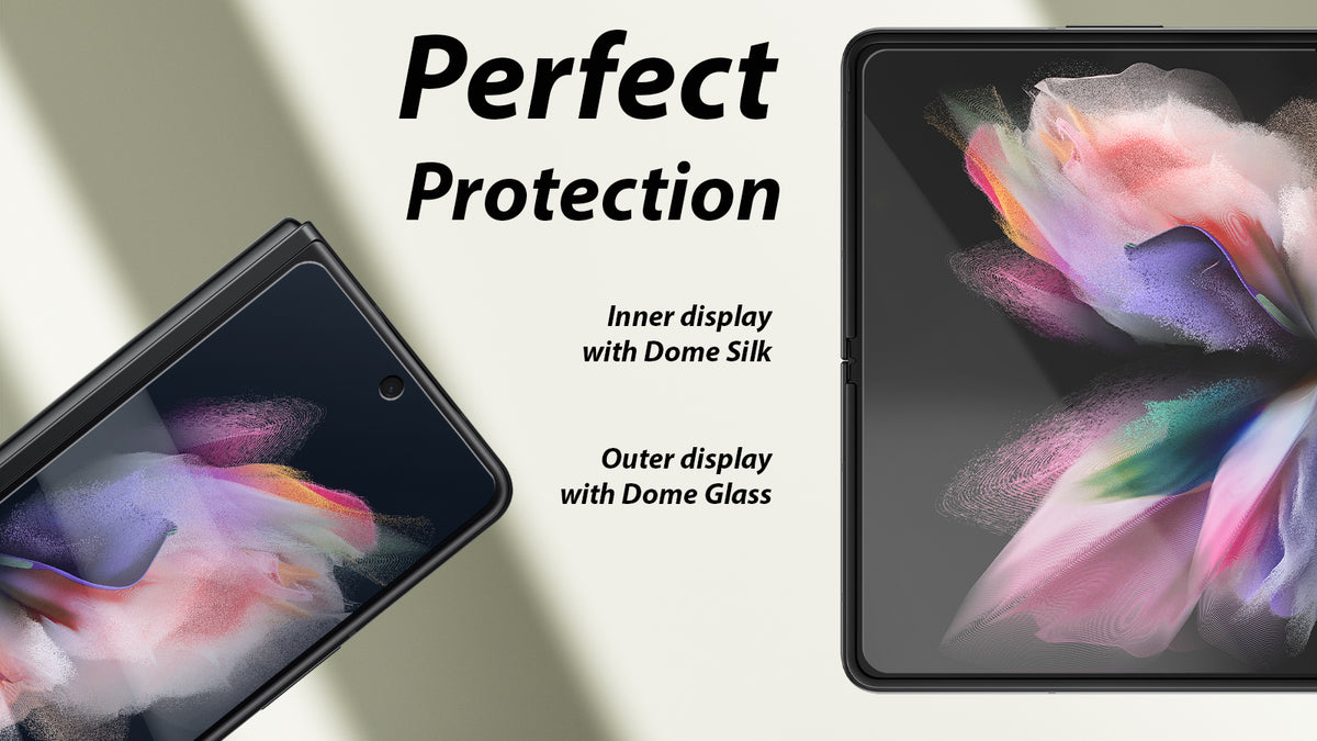 Whitestone’s Dome Silk and Dome Glass can give your Galaxy Z Flip 3 or