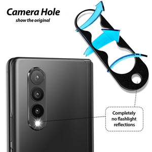 [Camera EZ] Whitestone EZ Galaxy Z Fold 3 Camera Protector - 2 Pack