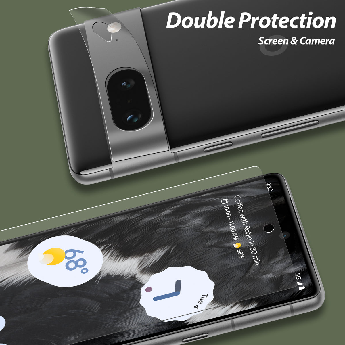 [Dome Glass] Google Pixel 7 (2022) Tempered Glass Screen Protector L