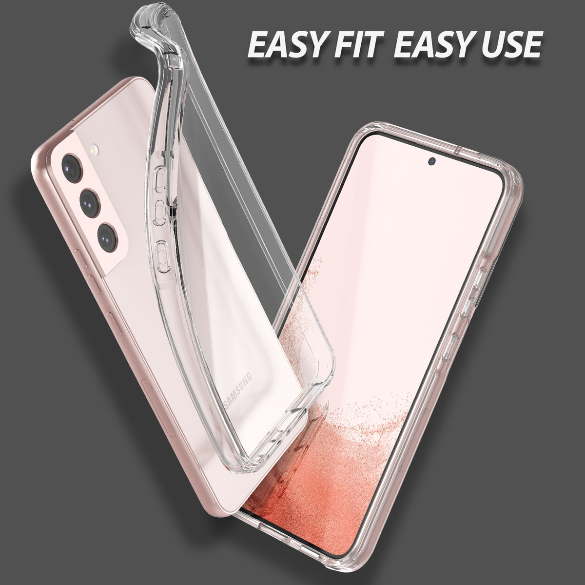 Dome Case] Samsung Galaxy S22 Plus Premium Crystal Clear Case –  Whitestonedome