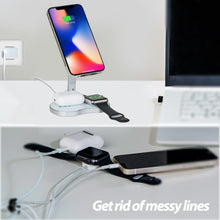 Load image into Gallery viewer, [Dome Charger] 3 in 1 Wireless Magnetic Charging Station - 15W QI Fast Wireless Charger