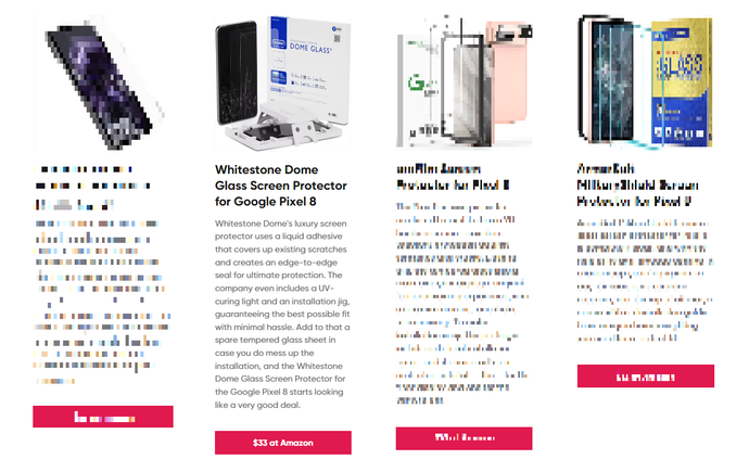 Best Google Pixel 8 screen protectors in 2024 by  LUKE FILIPOWICZ and DHRUV BHUTANI