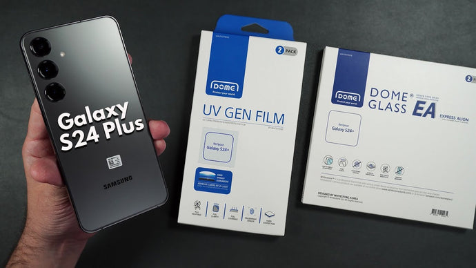 Galaxy S24 Plus Whitestone Dome EA & UV Gen Film - Scratch & Drop Tests by HighTechCheck