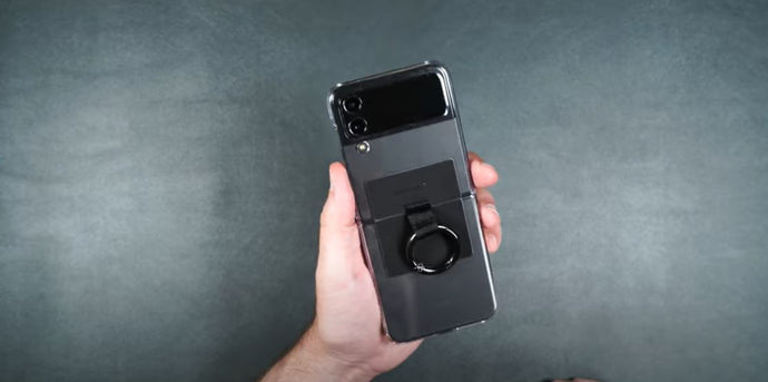 Z Flip 4 Dome Life Clear Ring Case Review (By HighTechCheck)