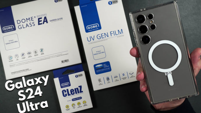 Galaxy S24 Ultra Whitestone Dome EA & UV GEN Film - Scratch & Drop Tests! by HighTechCheck