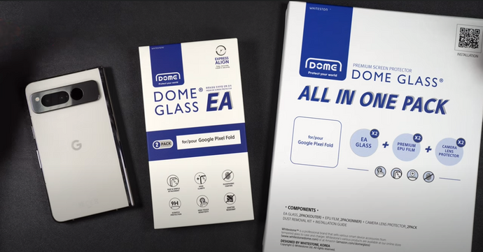 Pixel Fold Whitestone Dome Glass All in one & EA Protectors Best in Class! by HighTechCheck