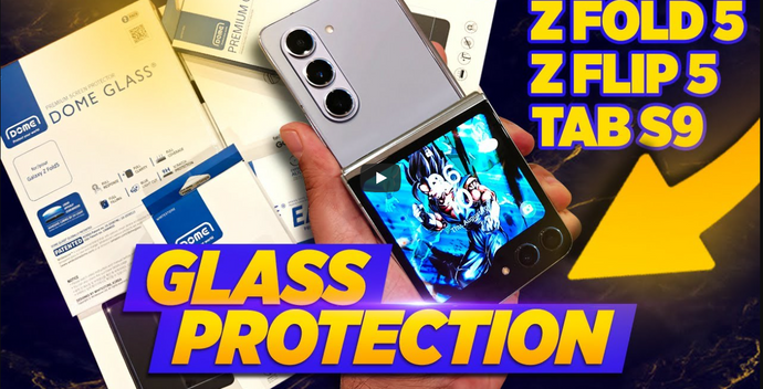 Elevate Your Samsung Experience With Glass Protection on Galaxy Z Fold 5, Z Flip 5, Tab S9 Ultra by TK Bay
