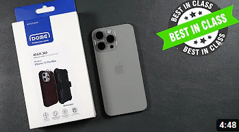 Whitestone Dome AEGIS 360 Protection Case for iPhone 15 Pro Max by HighTechCheck