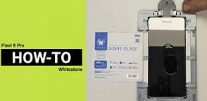 Google Pixel 8 Pro Whitestone Dome Glass Screen Protector install!⚡(Tutorial) by Mobile Fun