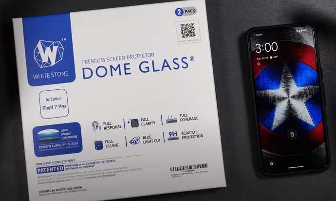 Google Pixel 8 Pro Whitestone Premium Screen Protector - Install & Scratch Tests by HighTechCheck