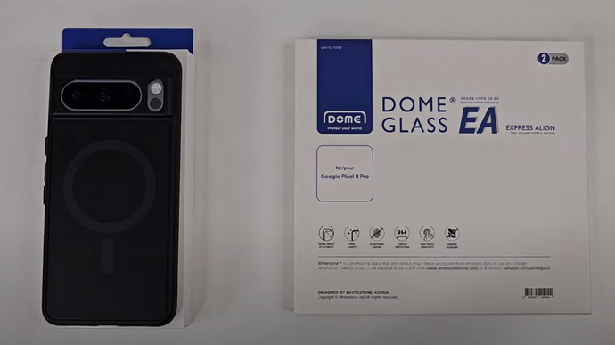 Google Pixel 8 Pro Whitestone Dome Glass EA Install & Review by Josh Quinonez