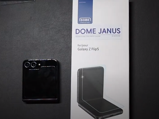 Galaxy Z Flip 5 Whitestone Dome Accessories and UTG Installation On Inner Screen! by TechOut