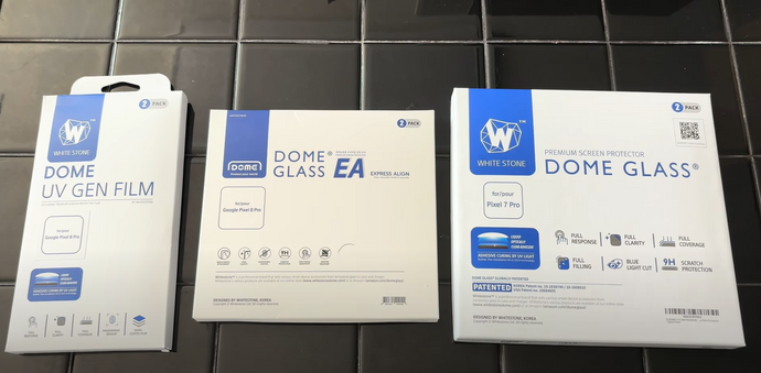 Whitestone Dome Screen Protectors For The New Google Pixel 8 Pro by Gadget Beard