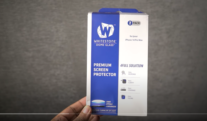 Whitestone Dome Glass for iPhone 14 Pro Max by  GreedyTech