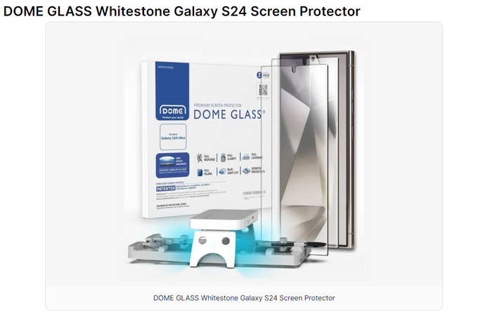 The best Galaxy S24 screen protectors by Mariyan Slavov