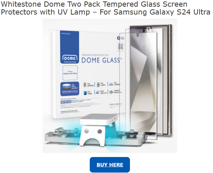 The Best Screen Protectors for Samsung Galaxy S24 Ultra by Mark Holmes
