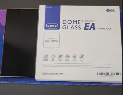 Samsung Galaxy S24 Ultra Whitestone Dome Glass Installation by John Jefferson Abellera