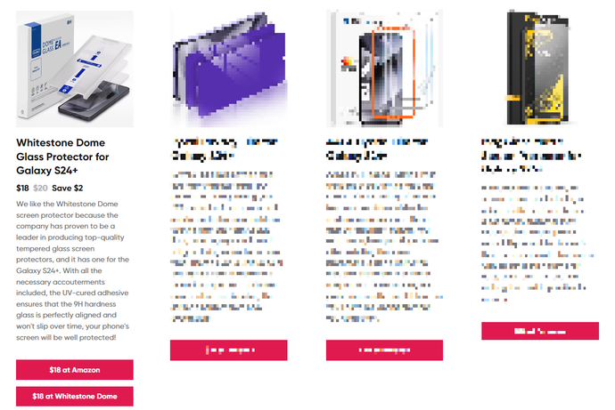 Best Samsung Galaxy S24+ screen protectors in 2024 by LUKE FILIPOWICZ