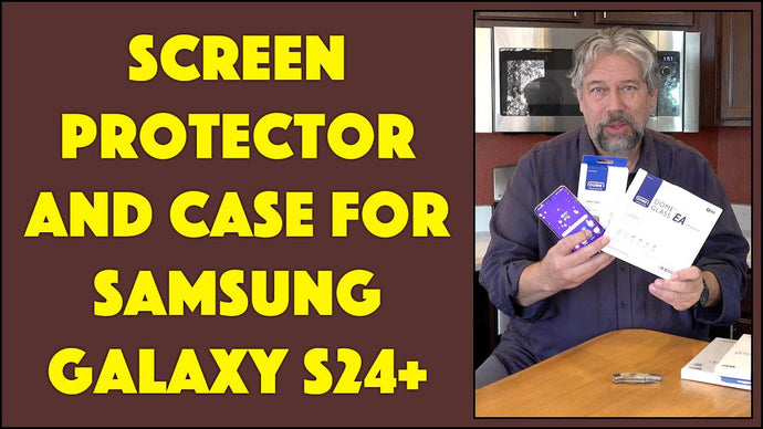 Whitestone Dome Glass Screen Protector for Samsung Galaxy S24+ [and Case!] -- INSTALL & REVIEW by Dave Taylor