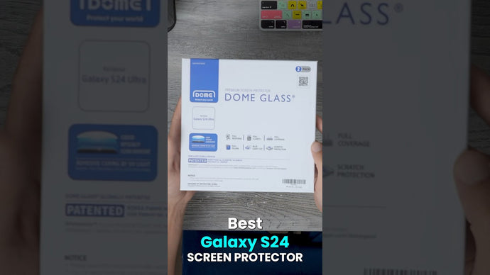 The Best Galaxy S24 Screen Protector ( Whitestone Dome Install Guide ) by WhatGear