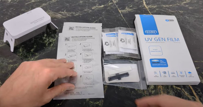 S23 Ultra Screen Protector : Whitestone UV Gen NO GLUE (By Jabber Tech)