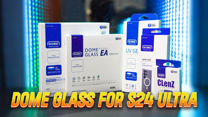 The Best Screen Protector for Galaxy S24 Ultra - Whitestone Dome Glass by  eTube Tech