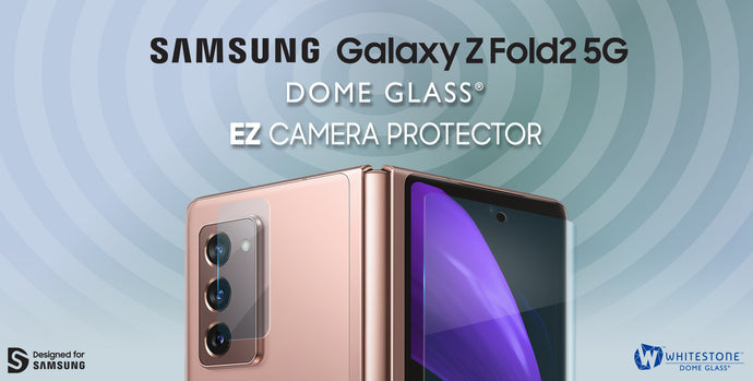 [BUY ONE GET ONE FREE] Buy Galaxy Z fold 2 Dome Glass and get camera protector for FREE