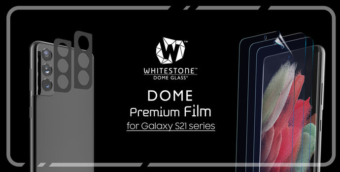 [Dome Premium Film] Galaxy S21 series Dome Film with camera protector