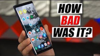 Removing the Dome Glass from the Samsung Galaxy Note 9 after 1 YEAR!!! [by Mayito Tek]