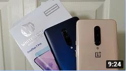 Best Tempered Glass Screen Protector For The Oneplus 7 Pro The Whitestone Dome Glass (1+ Cases test) [By TK Bay]