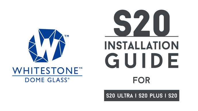 The OFFICIAL How to Video to Installing your S20 Dome Glass