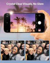 Load image into Gallery viewer, DOME GLASS Whitestone DOME Camera Ring Type for iPhone 17 Series [Case friendly &amp; HD clrearity] Tempered Glass Lens Protector [1pack]