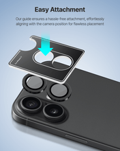 Load image into Gallery viewer, DOME GLASS Whitestone DOME Camera Ring Type for iPhone 17 Series [Case friendly &amp; HD clrearity] Tempered Glass Lens Protector [1pack]