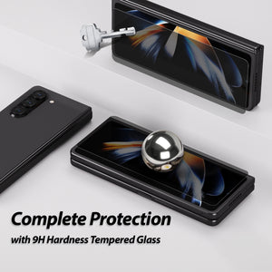 [Privacy EA] Samsung Galaxy Z Fold 5 (2023) Privacy Screen Protector Full Coverage Tempered Glass Shield [Easy Install] Anti-Spy - 2PACK
