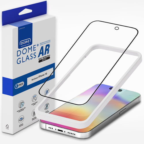 [Dome AR] iPhone 16 AR Temperd Glass Screen Protector