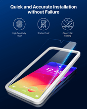 Load image into Gallery viewer, DOME GLASS Whitestone 2PACK EZ GLASS AR for Samsung Galaxy S26 [Super Anti-Reflection], Full Coverage [Easy Install] Tempered Glass Screen Protector [2pack]