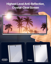 Load image into Gallery viewer, DOME GLASS Whitestone 2PACK EZ GLASS AR/Privacy for Samsung Galaxy Z Fold 7 [Super Anti-Reflection &amp; Anti-Spy], Full Coverage [Easy Install] Private Tempered Glass Screen Protector [2pack]