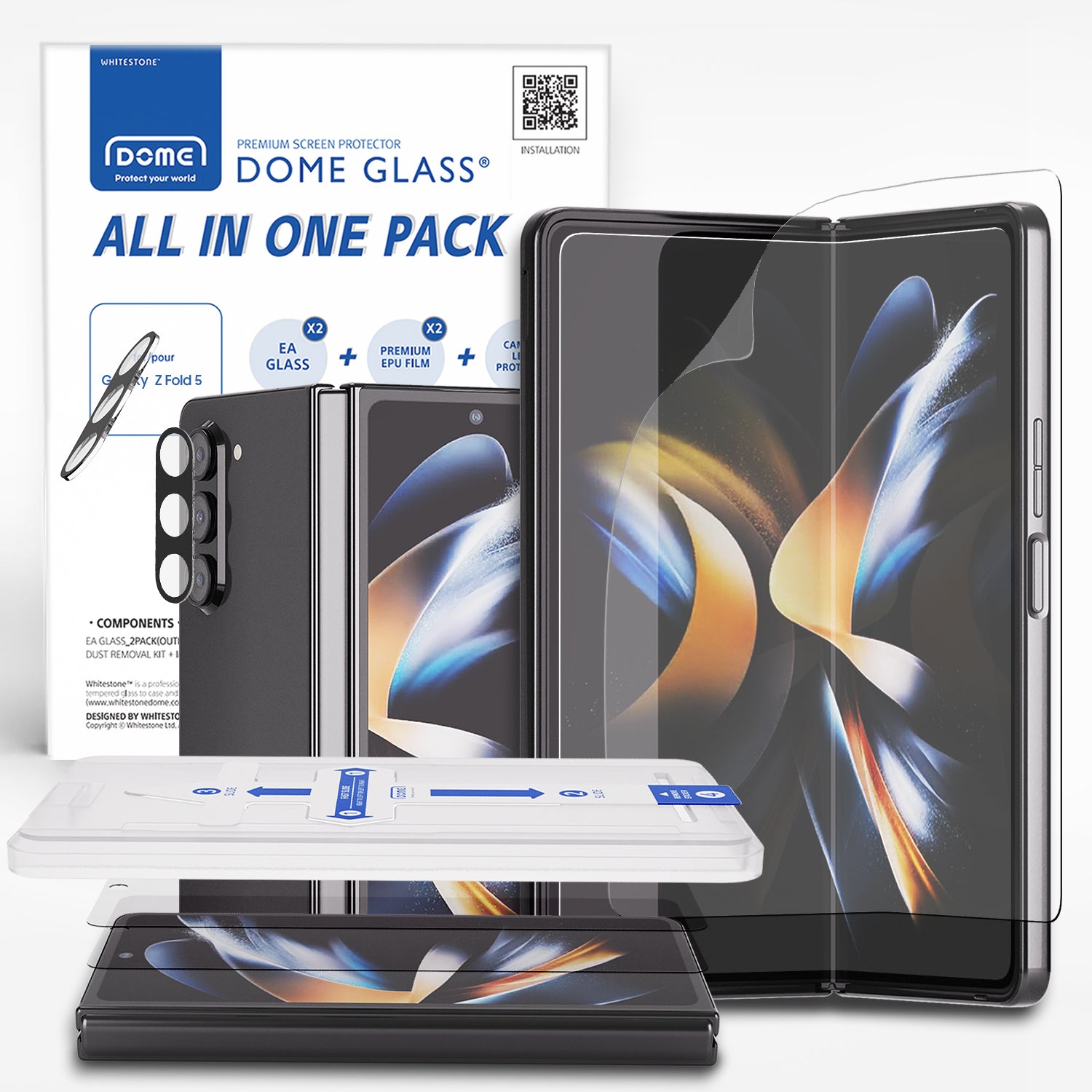 Samsung Galaxy Fold Samsung Fold Screen Protector [Dome Glass