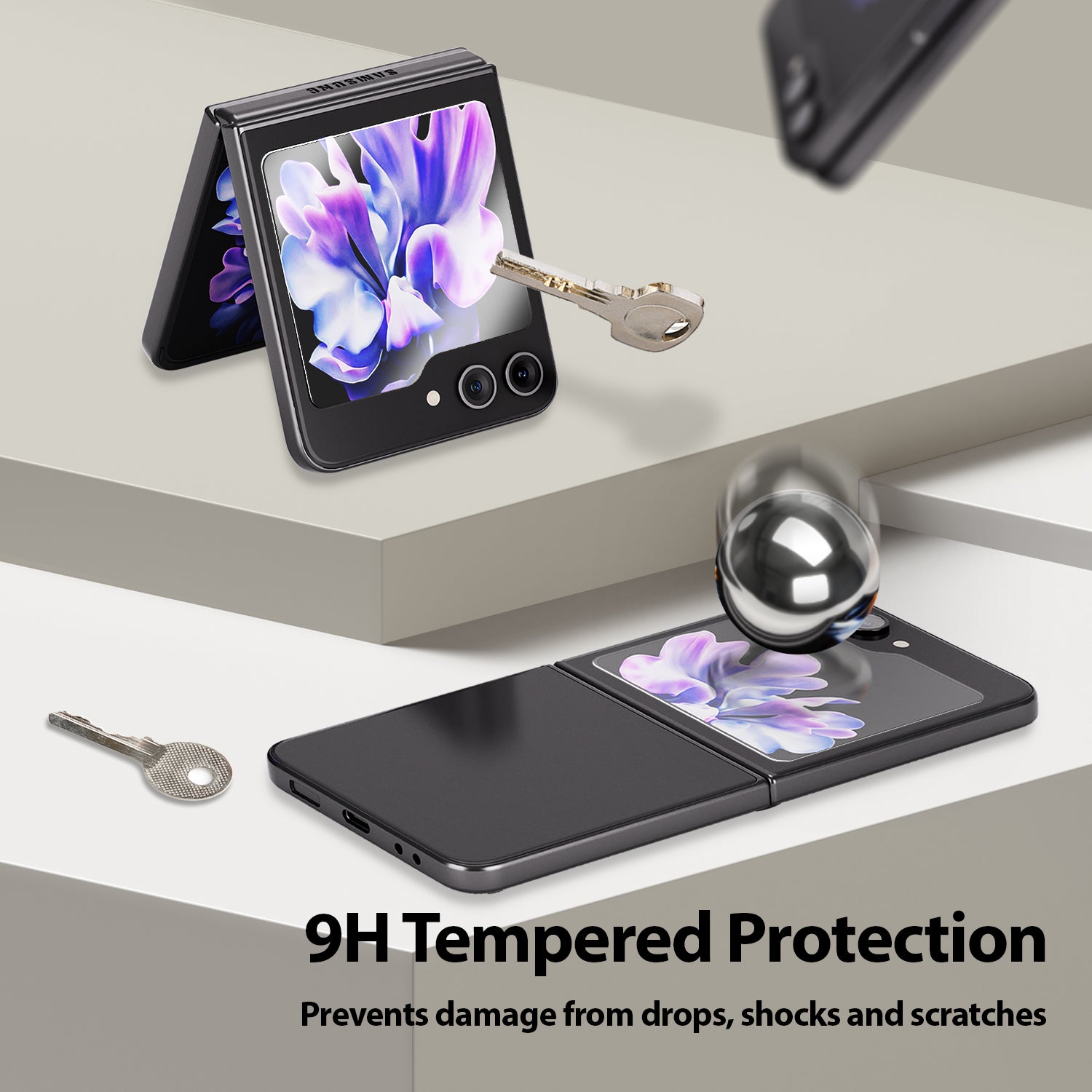 wortel Glad Museum Pre-order][All in One] Samsung Galaxy Z Flip 5 (2023) Front EZ Temper –  Whitestonedome