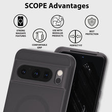 Load image into Gallery viewer, [Whitestone] Scope Case for Pixel 8 Pro Premium TPU air Bumper Protection with Slim &amp; Ultimate fit Phone Cover for Pixel 8 Pro Compatible with Magsafe Wireless Charging