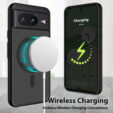 Load image into Gallery viewer, [Whitestone] Scope Case for Google Pixel 8 (2023), Flexible Silicone Black TPU Case, Protective Phone Cover for Pixel 8 - Solid Black