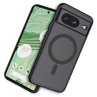 [Whitestone] Scope Case for Google Pixel 8 (2023), Flexible Silicone Black TPU Case, Protective Phone Cover for Pixel 8 - Solid Black