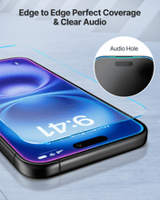 Load image into Gallery viewer, DOME GLASS Whitestone for iPhone 17 Series [Perfect Full Coverage] Tempered Glass Screen Protector with a technical patent [2Pack]