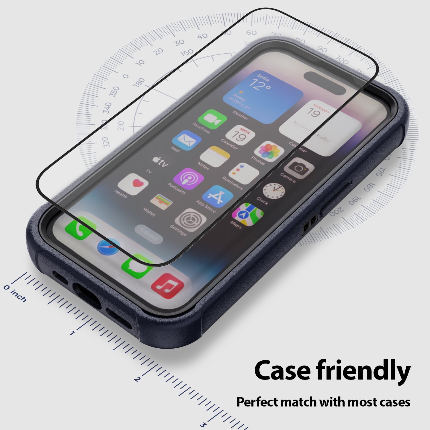 EZ] iPhone 15 Pro EZ Glass Screen Protector (6.1) - 5 Pack – Whitestonedome