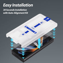 Load image into Gallery viewer, [Pre-order][Clear EA] Samsung Galaxy Z Fold 5 (2023) Screen Protector Full Coverage Tempered Glass Shield [Easy Install] - 2PACK