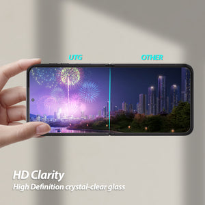 [Dome Janus] Samsung Galaxy Z Flip 5 UTG Screen Protector - Ultra Thin Glass