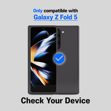 Load image into Gallery viewer, [Clear EA] Samsung Galaxy Z Fold 5 (2023) Screen Protector Full Coverage Tempered Glass Shield [Easy Install] - 2PACK