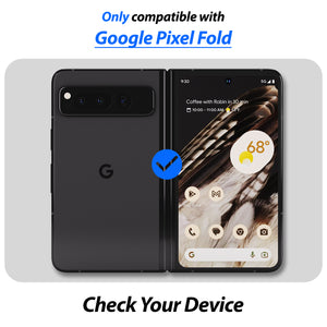 [EA] Google Pixel Fold (2023) Front EA Tempered Glass Screen Protector - 2 Pack