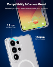 Load image into Gallery viewer, [DOME CASE] Samsung Galaxy S26 Ultra – Magnetic Transparent Case [Crystal Clear, Shock Absorption, Slim Fit]