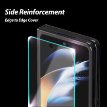 Load image into Gallery viewer, [Dome Glass] Samsung Galaxy Z Fold 5 Full Tempered Glass Shield with Liquid Dispersion Tech [Easy to Install Kit] Smart Phone Screen Guard